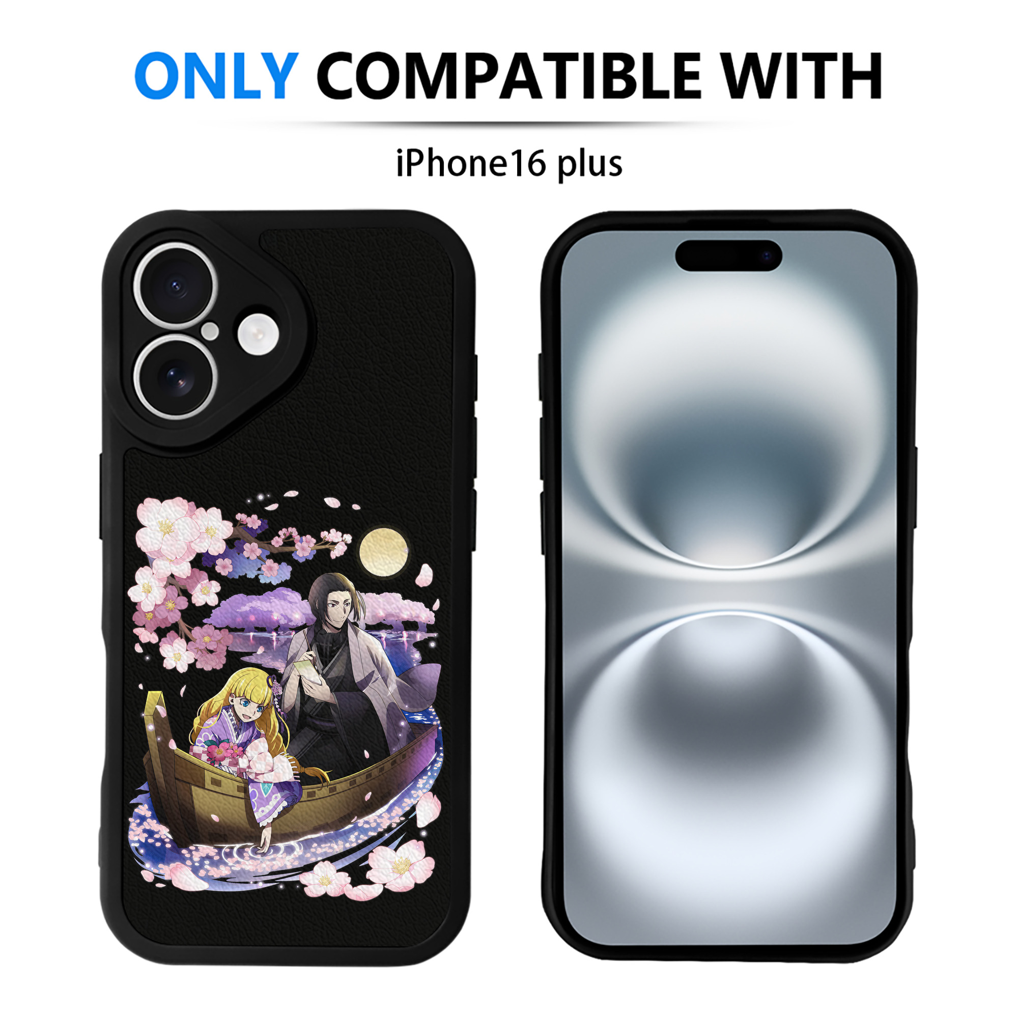 （画像用） 文豪ストレイドッグス Bungo Stray Dogs 【iPhone 16シリーズ対応】シリコンスマホケース（レザー調） 材質：シリコン